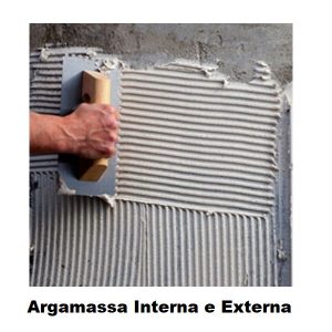 Argamassa Interna e Externa